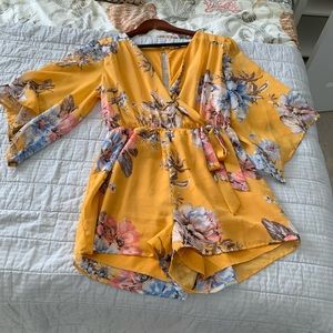 Floral romper